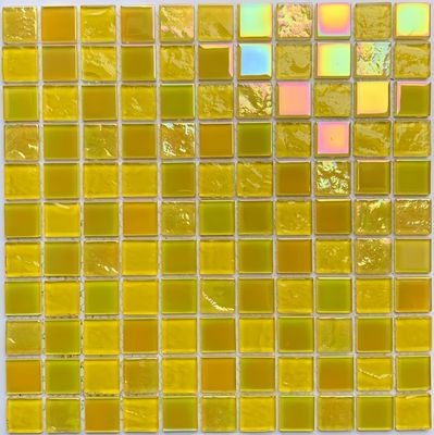 객실 행사 빛나는 수영장 유리 기술로 결정 온화 유리 모자이크