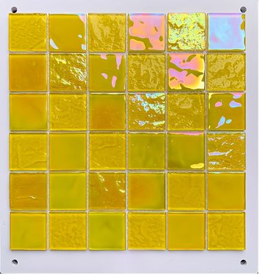 산 내성 과 항균성 결정 유리 수영장 혼합 파란색 모자이크 타일