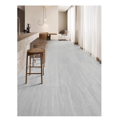 600 x 600mm ACCENTS 포르셀라인 타일 자연 돌처럼 보이는 흰색 회색 대리석