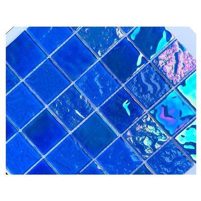 벽 / 바닥 / 경계 / 조명 타일 수영장용 어두운 모자이크 306x306MM 장 크기